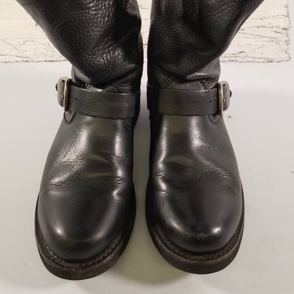 Frye Veronica Shortye Black Boots #6B - Picture 8 of 11